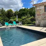 Casa Da Lage - Piscina - Bbq - Vistas Rio - Geres 펜션