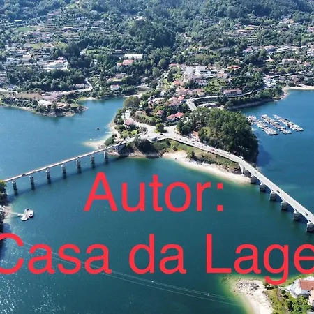 Casa Da Lage - Piscina - Bbq - Vistas Rio - Geres *