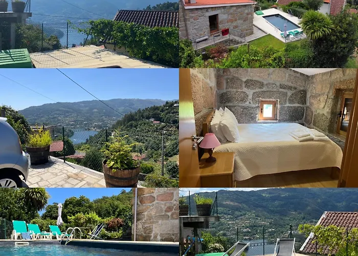 Casa Da Lage - Piscina - Vistas Rio - Geres
