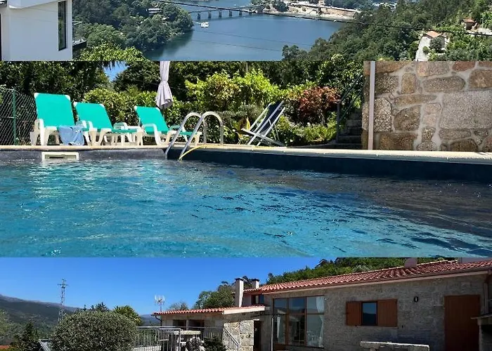 Prázdninový dům Casa Da Lage - Piscina - Vistas Rio - Geres